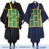 Jujutsu Kaisen Geto Suguru Costume Cosplay Nero e Blu Set per Performance Teatrale Anime