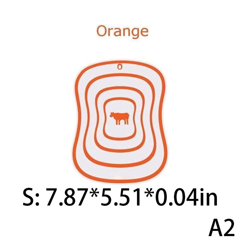 

Три размера цветные линии кухонные нескользящие разделочные доски инструмент гибкая прозрачная разделочная доска кухонные разделочные доски из полипропилена S