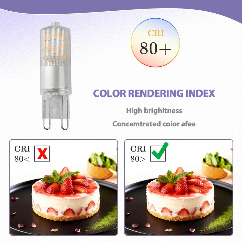 5PCS G9 E14 LED Bulb Light 2.5W 3W 5W AC220V-240V LED Lamp LED Corn Bulbs SMD2835 LED G9 Light Replace 30W Halogen Lamp Light