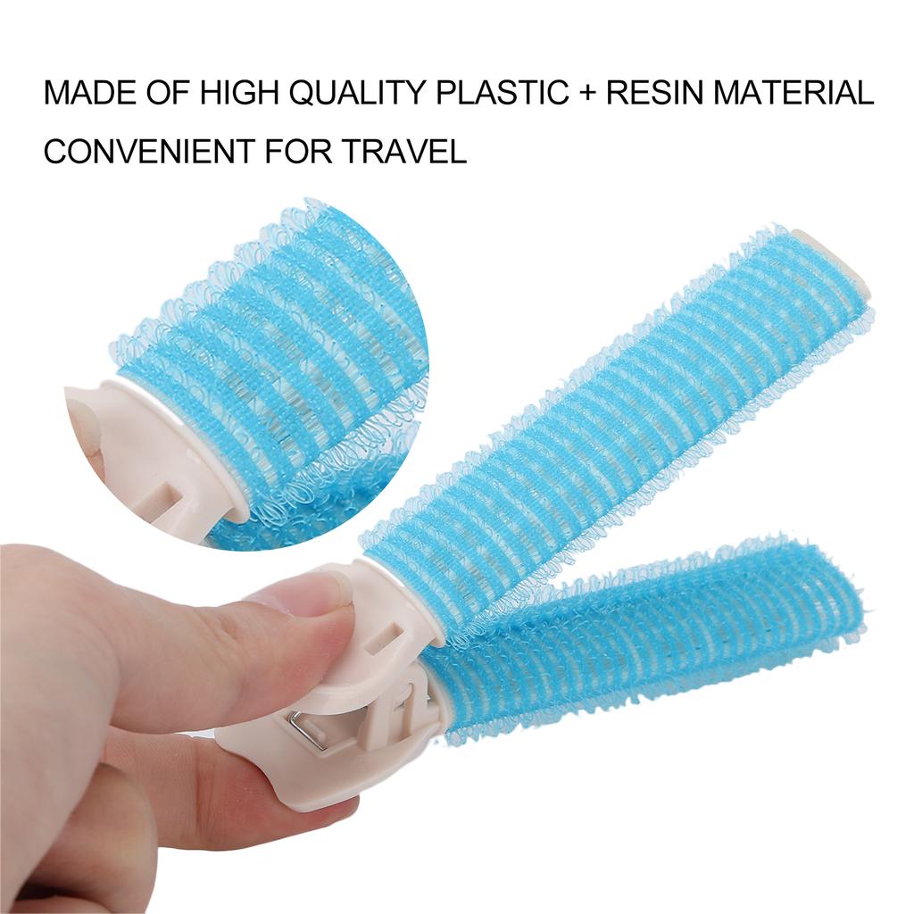 10Pcs Hair Clip Curler Washable Reusable Portable Hair Root Clips for Girl Hair Styling