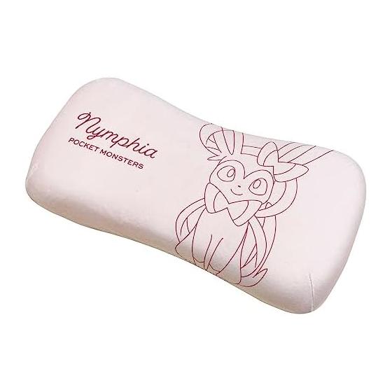 MORIPiLO Low Rebound Cushion Lumbar Pillow, Pokemon Sylveon (Mini Relax Pillow), Gentle & Fluffy Mochi-like Texture, Plush Toy, Nap Pillow, Pink,