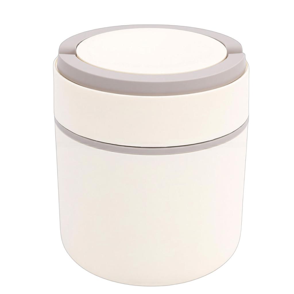 Portable Insulated Soup Cup Thermal Breakfast Mug with Lid Heatable 304 Stainless Steel for Travel Soup Rice Porridge
