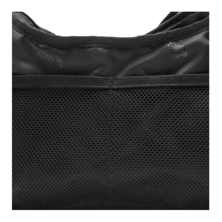 New New Balance Nylon Hobo Bag, Handbag, Shoulder Bag, Crossbody Bag Women's Black NBGCFSW104-69