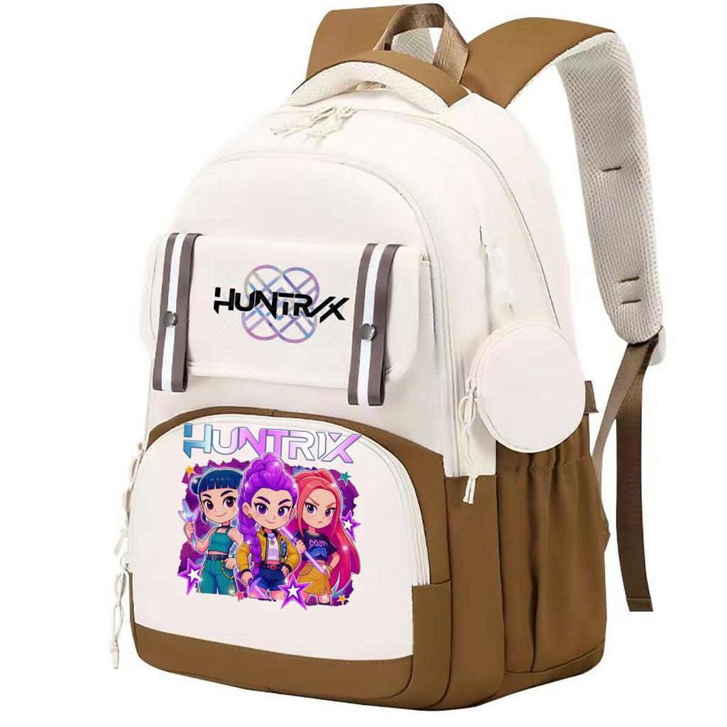 Animation Cartoon Printed Backpack Macaron Color Burden Reduction Ridge Protection Primary And Secondary School School Bag