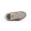 New Balance 370 Fabric Comfortable Versatile Durable Toddler Shoes Baby Shoes Gray Pink NW370AK