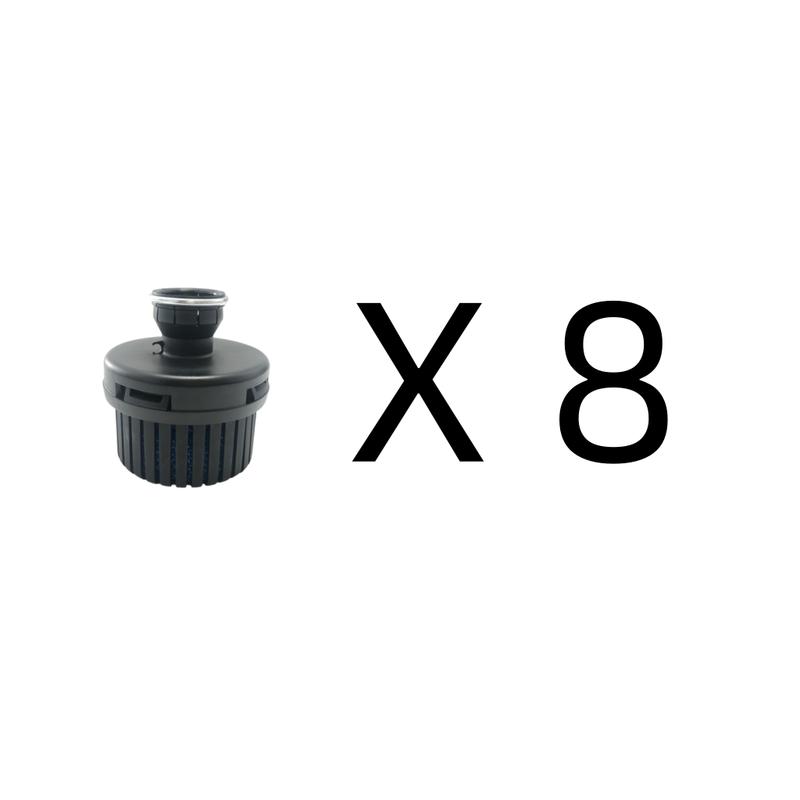 8X выпускных клапанов A0004302970 4324070160 для Mercedes Benz Actros MP4, блок управления EAPU, EAC, осушитель воздуха, EL2208, EL2201