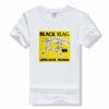 Black Flag T-shirt fashion Punk Rock Band Henry Rollins  Tshirt Summer O-Neck Short Sleeve tops t shirt