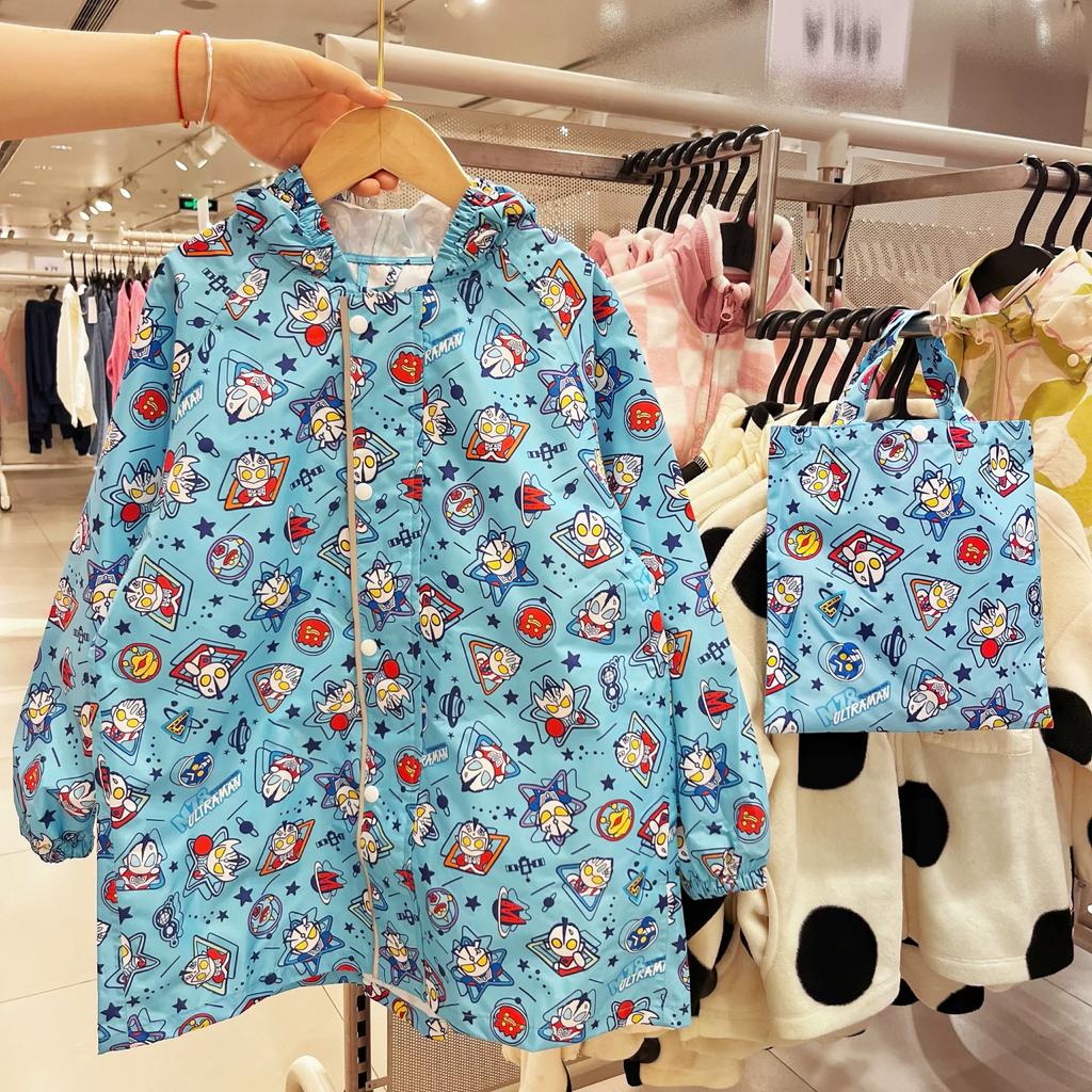 2026 Student Girls' Lightweight, Breathable, Quick-Drying Raincoat for School, Children's Boys' Raincoat, Kindergarten Baby Waterproof Rainwear