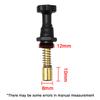 ZSDTRP for Keihin FCR Carburetor Starter Valve Comp Cable Operated Choke Carb Choke Plunger Starter Valve Kit for CRF 250 450X