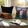 Modern Racing Blond Frank Ocean Cars Rap Hypebeast Pillow Anime Pillow Sofa Bed Head Pillow Cover Cushion Cover 45x45 Cm Fashion