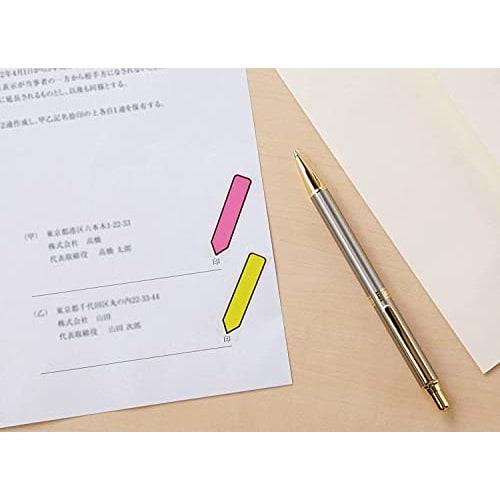 Post-it Film Sticky Notes Blue Pink Yellow 44 X 12mm 5 Pack 684P-IC-5P