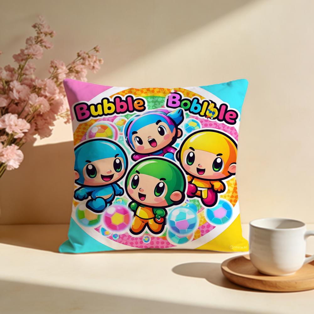 Trendy BBubble Bobbleing Cushion Cover Stylish Washable Pillow Cover Ideal for Couch Bedroom Car Decoration