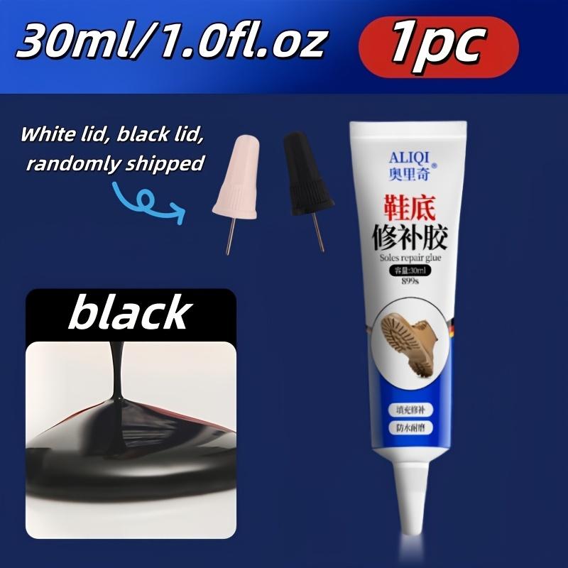 30ml Powerful Shoe Sole Repair Glue-Black Transparent Adhesive for Plastic Wood Metal tyres Rubber shoes Strong Adhesive Repair чёрный