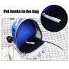 Haustier-Tragerucksack, atmungsaktiv, Katzen-Luftpolster-Rucksack für kleine und mittelgroße Katzen und Welpen, tragbare Haustier-Raumkapsel für Reisen, Wandern, Spazierengehen und Camping