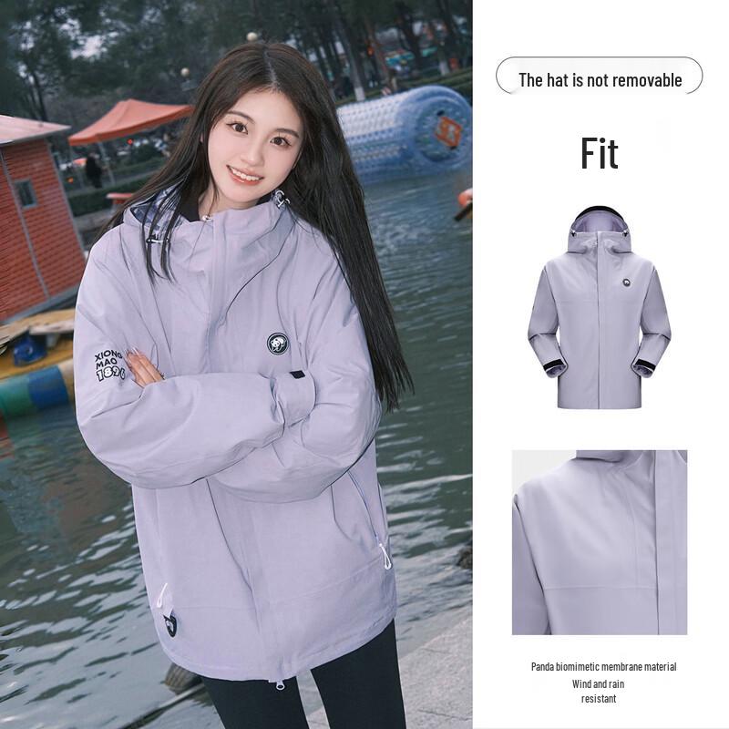 Camel Unisex Outdoor Waterproof Hardshell Jacket S