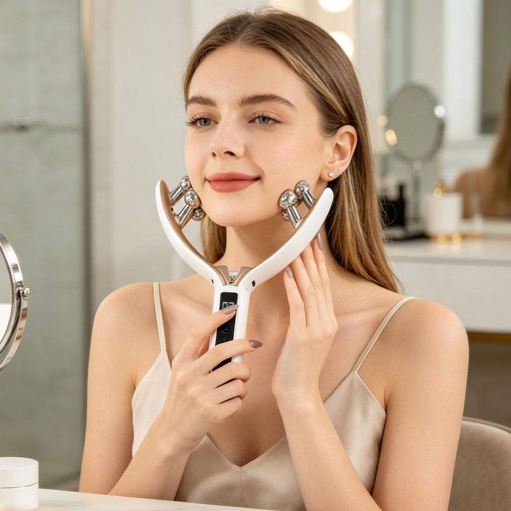 Microcurrent Facial Massager with Multiple Modes - Face Massager for Facial