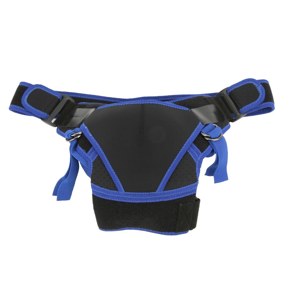

4 Direction Adjustable Breathable Sports Single Shoulder Brace Protector Support Band Pad for Right LeftM(airbag