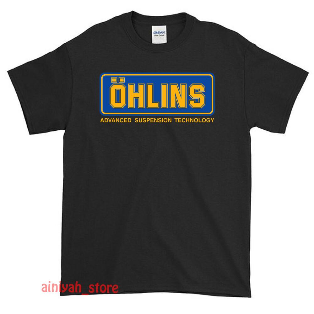 New Ohlins Shock Logo Mens Funny T-Shirt USA Size S-XXL S