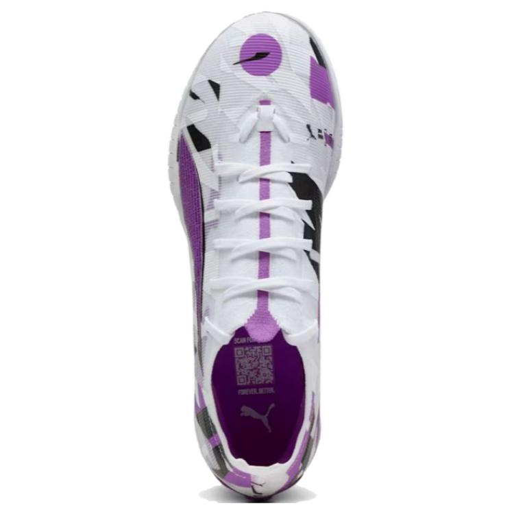 Puma Ultra 5 Series Soft Comfortable Stylish Soccer Shoes Unisex Soccer Shoes White Purple 108448-01
