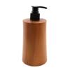 Soap Dispenser Natural Teak Wood Taper