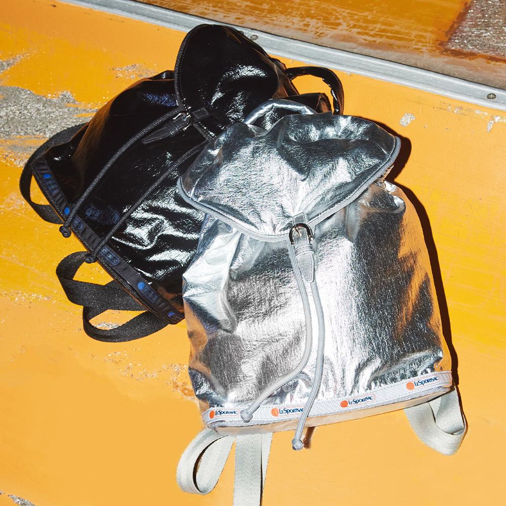 Lesportsac Astro Silver Puppy Backpack