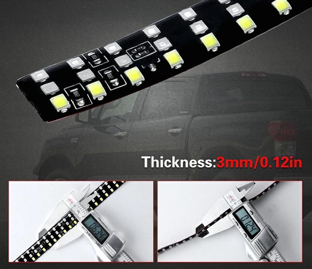 Brems-, Schluss-, Rückfahr- und Blinkleuchten LED 1,5m, Offroad, 12V