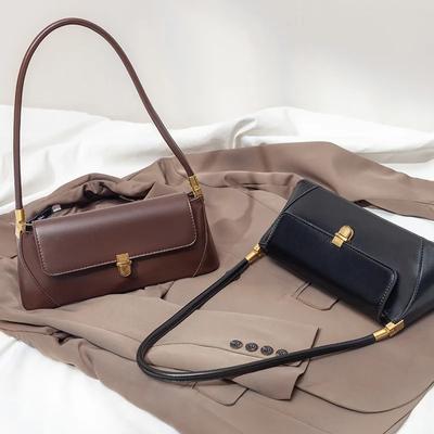 Borse da ascella vintage per donna, borse a mano, moda, tinta unita, con patta e manico superiore, nuove borse a tracolla da viaggio, borse da donna a mano