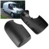 Pair of Rearview Mirror Cover Backup Side Mirrors Cap Fit for FORD TRANSIT MK6 MK7 2000‑2013