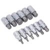 12PCS Drive Socket Set Steel High Hardness Wear Resistant 1 2in Drive Master Impact Socket Set for Auto Repair