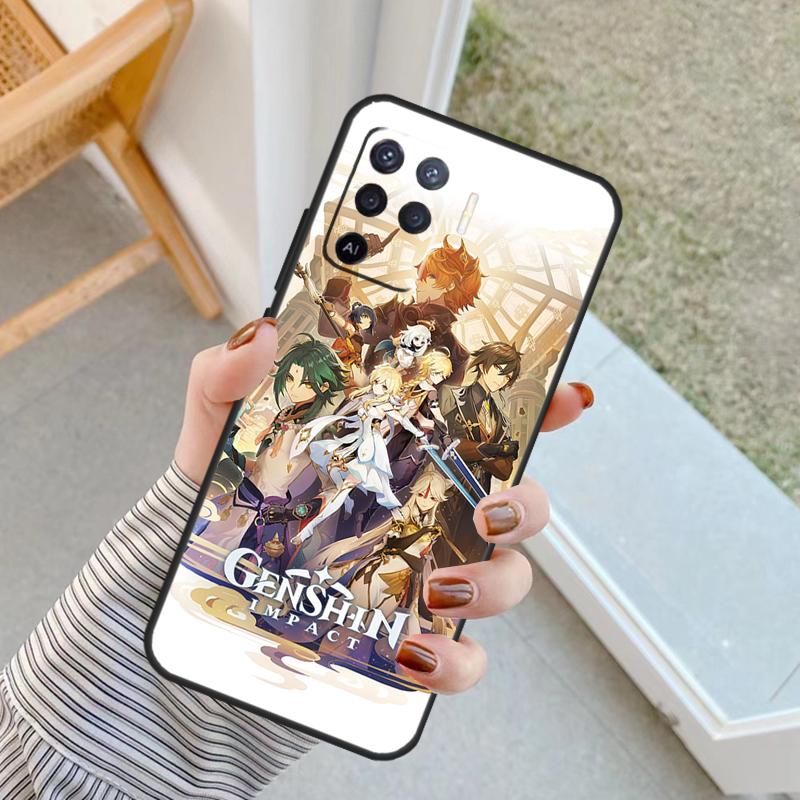 

Anime Game Genshin Impact Case For Oppo A76 A16 A96 A17 A18 A60 A80 A40 A38 A58 A78 A98 A94 A74 A54 A15 A57 A77 A5 Pro OPPO A17