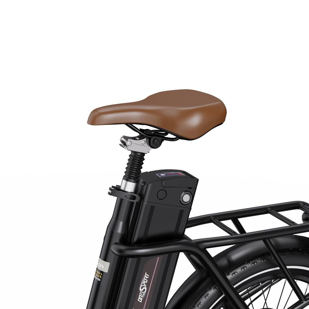 Onesport OT16-2 20 Inch Folding Electric Bike, 48V 17AH Battery, 60KM Pure Electric Range, 250W Motor, 7-Speed, City Commuter E-Bike