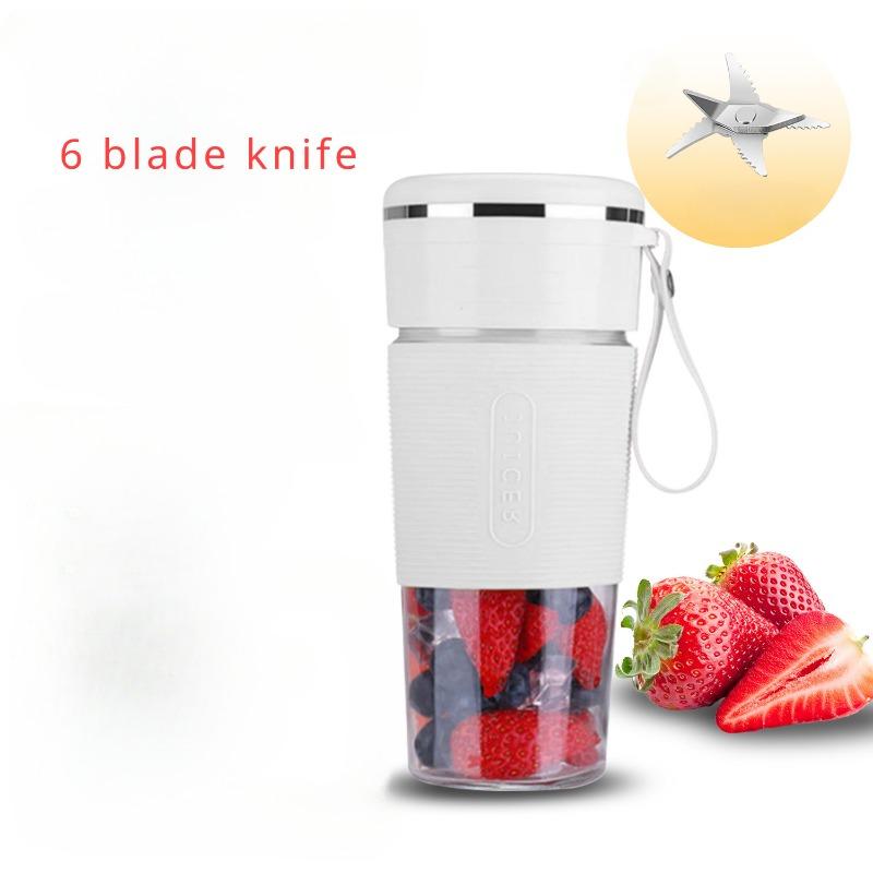 Tragbarer Entsafter, multifunktionale Saftmaschine, tragbarer Entsafterbecher für Zuhause, Obst- und Gemüsemaschine, elektrisches Rühren