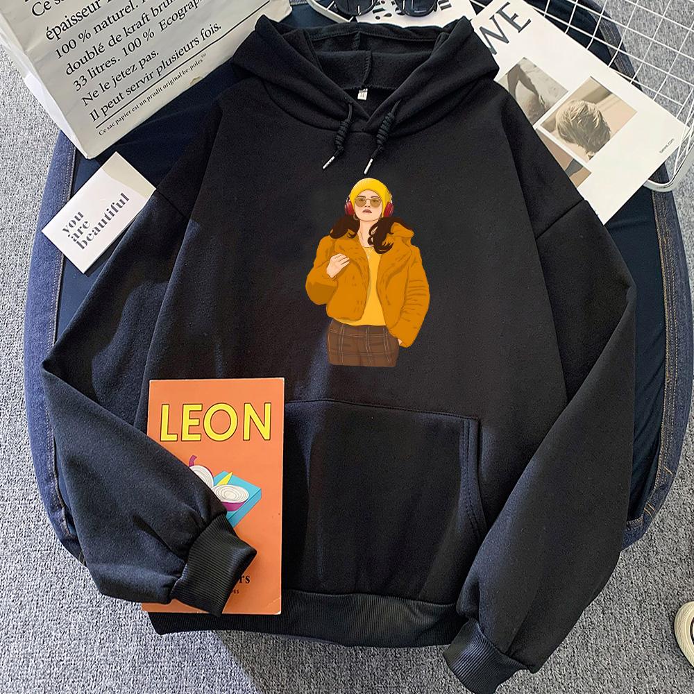 SelenaGomez ONLY MURDERS In The BUILDING Hoodie Fashion Funko Pop with Hooded Sweatshirt for Fleece Casual Hoody
