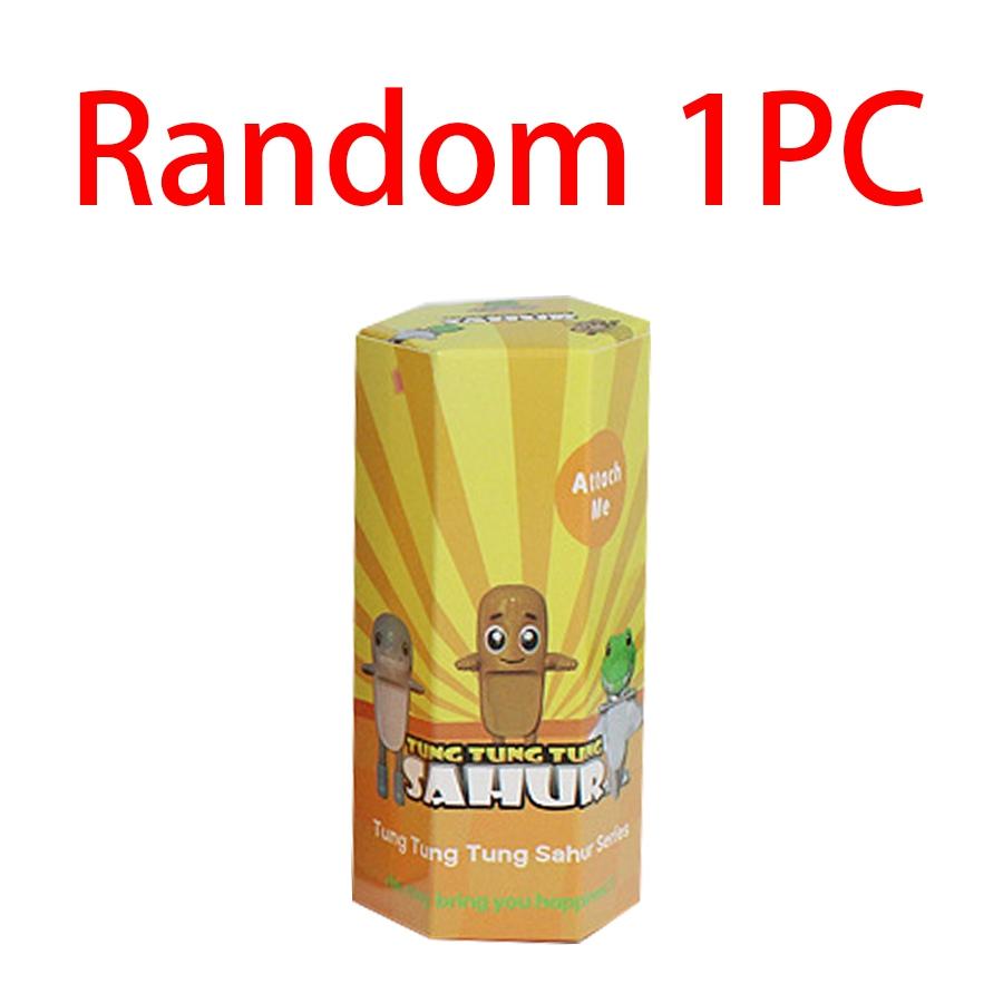 

1/6/12PCS Tung Tung Tung Sahur AI Figure Blind Box Tralalero Tralala Action Figure Creative Mobile Phone Accessories Model Toys