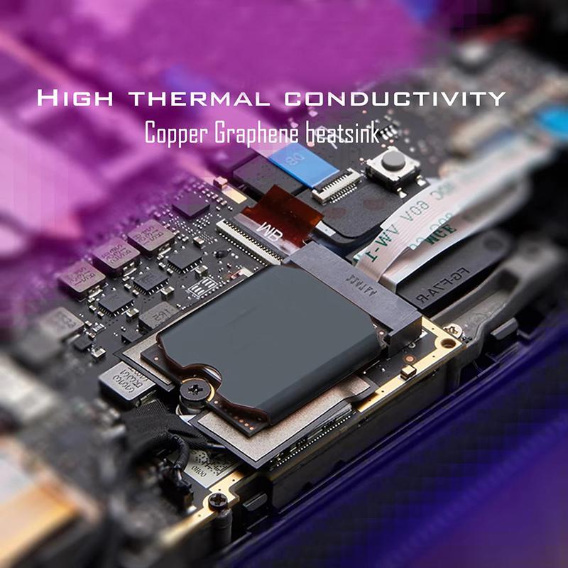 Радіатор M2 2230 для 2230 SSD Sn740 з графеновим покриттям Мідний радіатор з комплектом для заміни