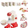 Wood Simulation Tea Set Pretend Play Kitchen Role Play Educational Toy For Kindergarten Children's Kitchen Role Play Set