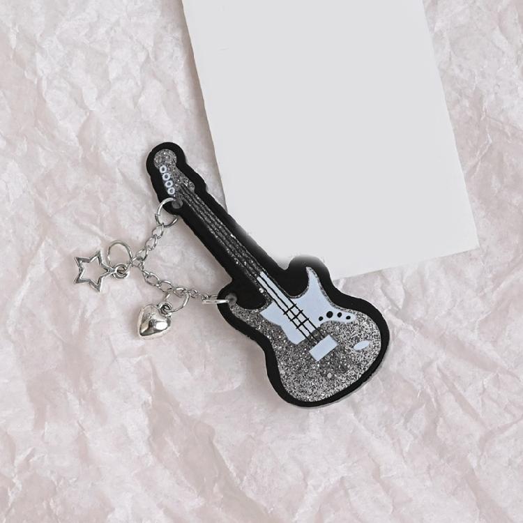 Musikinstrument Haarnadel Acryl Haarspange Sanfter Halt Seiten-Haarspange Für Erwachsene Teenager Konzerte Und Musikfestival