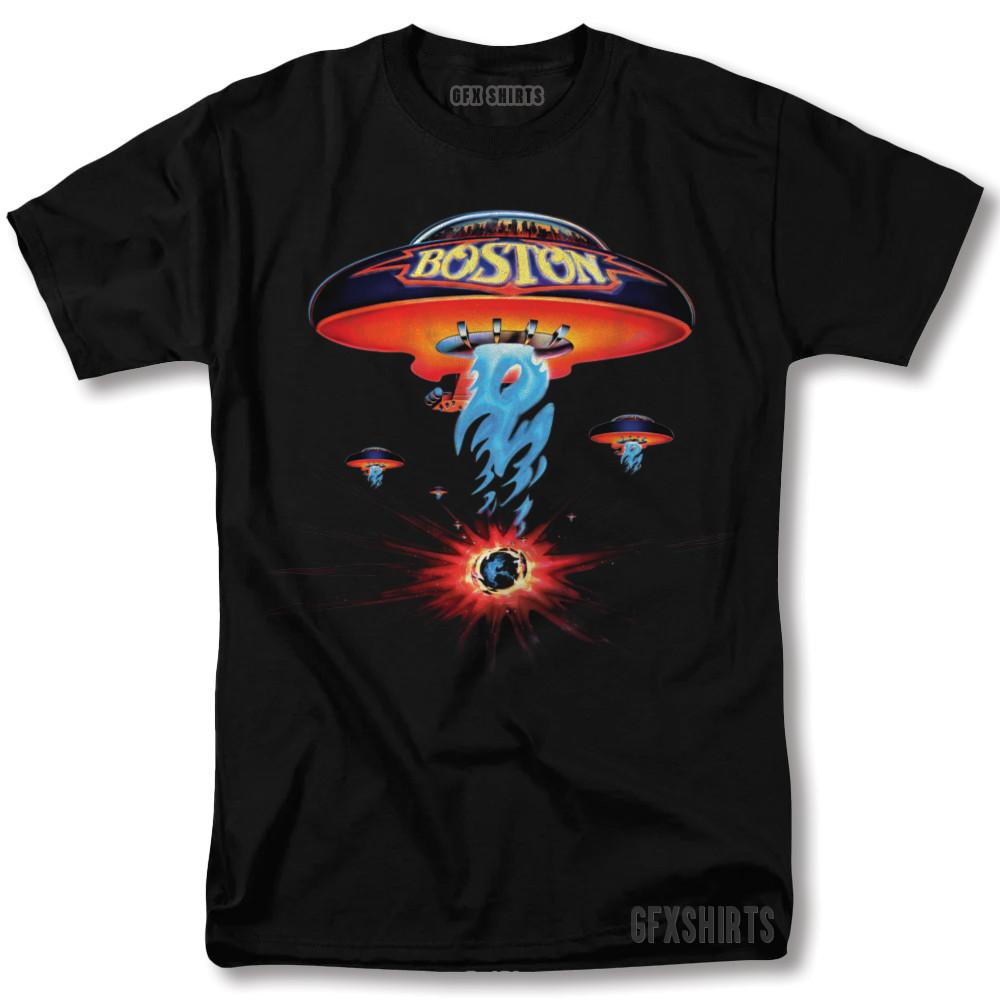 Boston Shirt Rock Concert Tour Merch Vntg Graphic Design T-shirt XXL