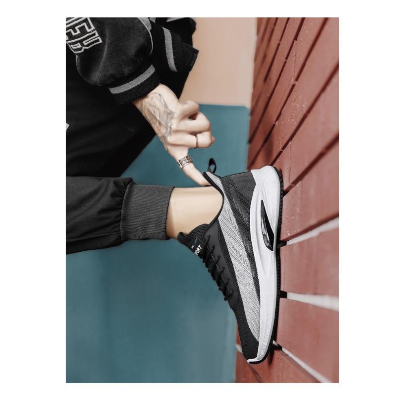 Autumn New Arrival Men's Casual Shoes – Fly-Knit Athletic Sneakers, Breathable Comfortable Running Shoes for Men