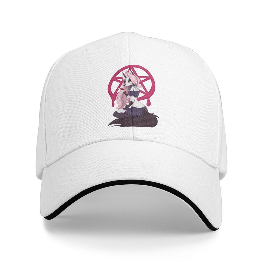 Helluva Boss Loona Baseball Cap Hip Hop  Sandwich Caps Unisex Breathable Caps Hat Sport