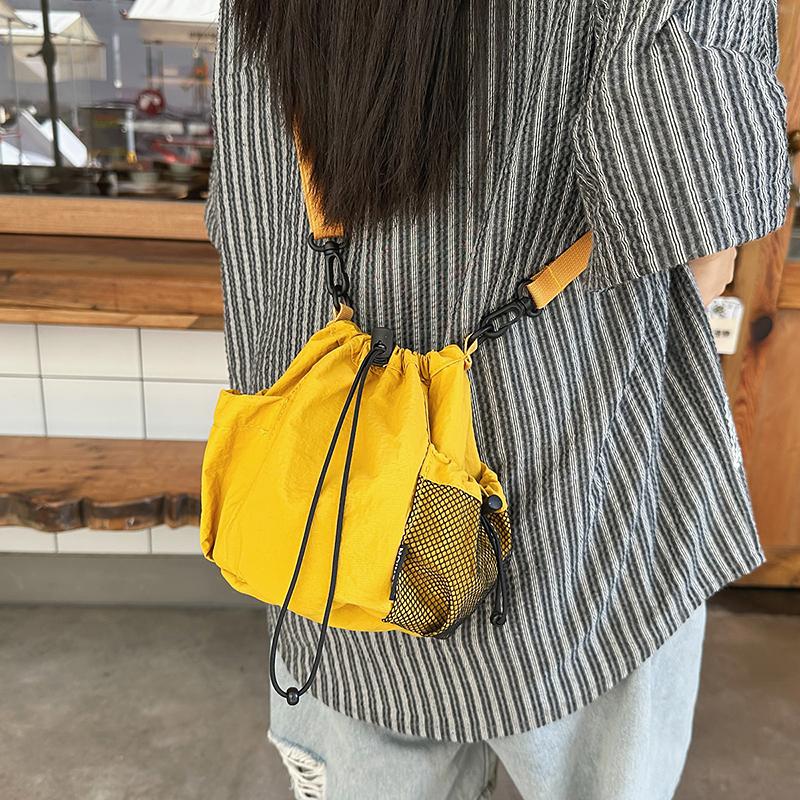 Drawstring Mobile Phone Bag Women's Crossbody Bag Sports Shoulder sportsBag