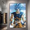 Dragon Ball Starry Night Tapestry  Sun Wukong Super Saiyan Anime Hanging with Gokus Kamehameha Ideal for Otaku Bedroom Decor