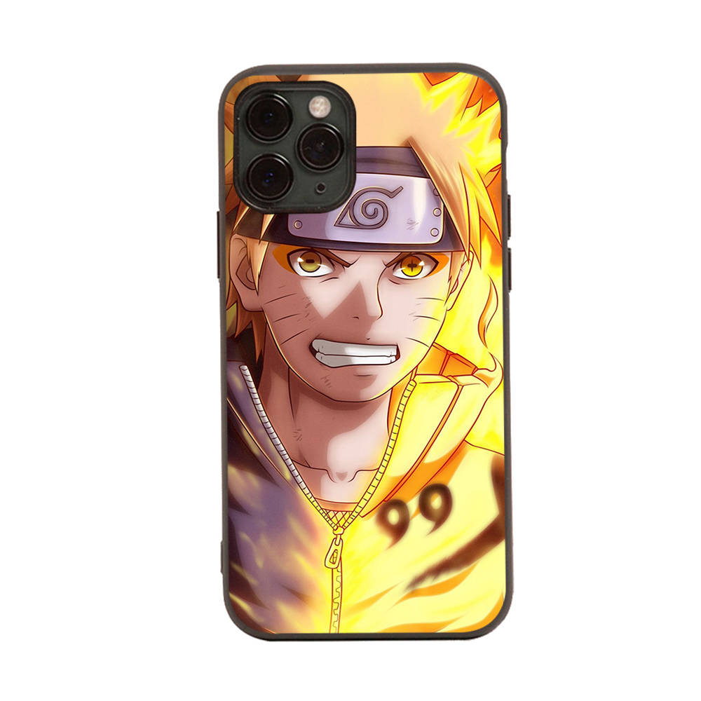 Case for OPPO Reno 8 6 5 Pro Find X3 A17 A3 A31 A38 A40 A53 A54 A55 A74 A76 A78 A77 A80 A94 A95 A96 Lite Black Sofe Cover WI57 Naruto Anime