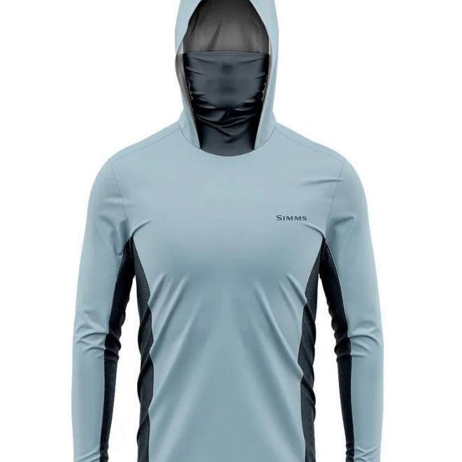 SIMMS UPF50 Breathable Hooded Fly Fishing Suit with Integrated Mask