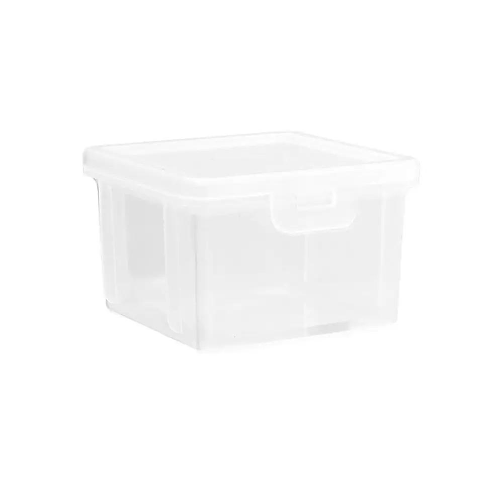 Kitchen Storage Box Cereals Moisture-proof Sealed  Lid Stackable Plastic Storage Bottle Home Refrigerator Airtight Tank