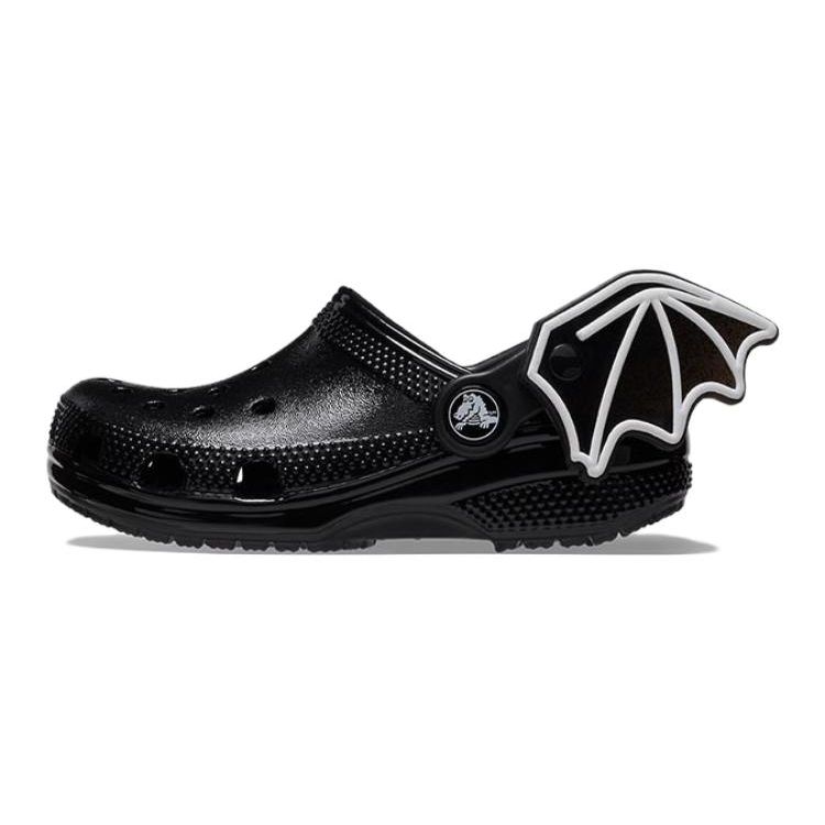 Crocs Comfortable Versatile Shock-Absorbing Durable Sandals Kids Sandals Black 209232-001