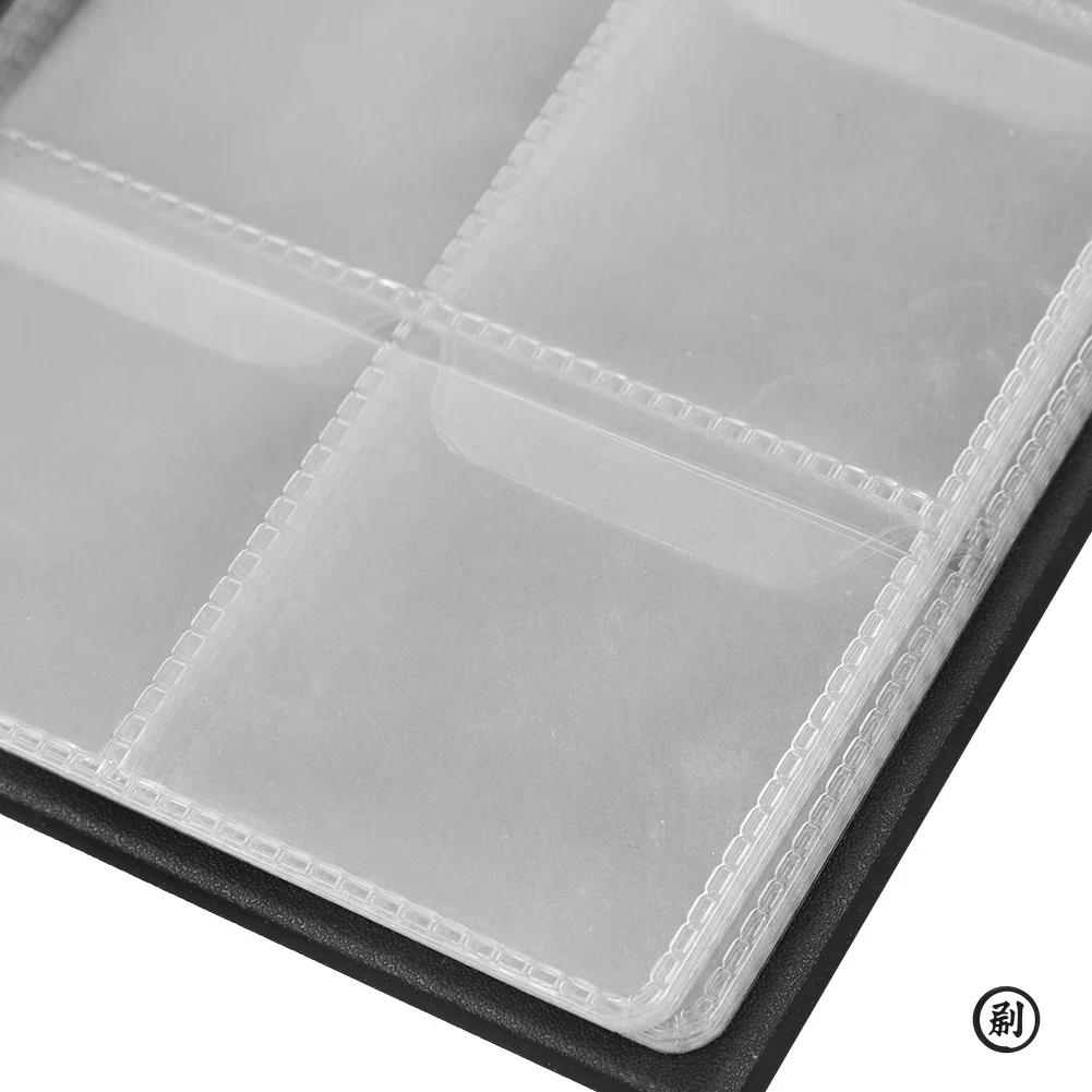 60 Pockets Artificial PU Leather Commemorative Coins Collection Album Book Collecting Money Organizer Storage Bags Storage Book