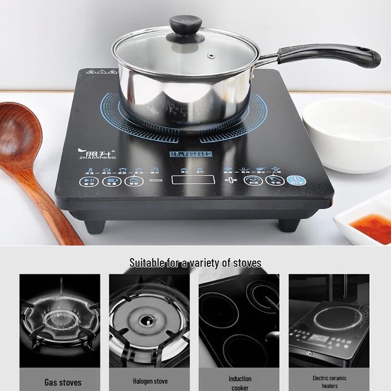 Zhishi 3-Piece Stainless Steel Pot Set