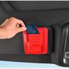 Auto-Sonnenblenden-Organizer mit mehreren Taschen, Visitenkarten-Aufbewahrungsmanagement, Sonnenbrillenhalter, Visier-Zubehör, Auto-Innenraum