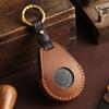 Geeignet für Harley Schlüssel Tasche X48 Induktions Start Schlüssel Abdeckung Kette Motorrad Rindsleder Handgemacht Retro Schlüssel Etui